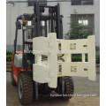 Fixed short arm type forklift rotating paper roll clamp